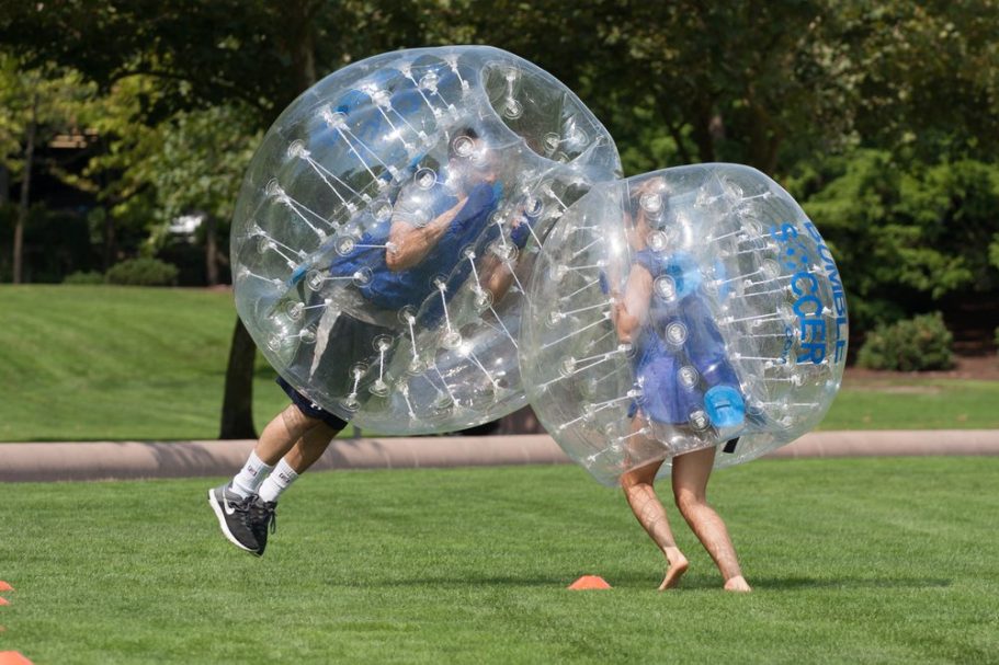 We take pride in manufacturing the best quality Bubble Football Balls, Zorb Footballs, Football Bubbles, Bubble Suits, Bumper Balls, 